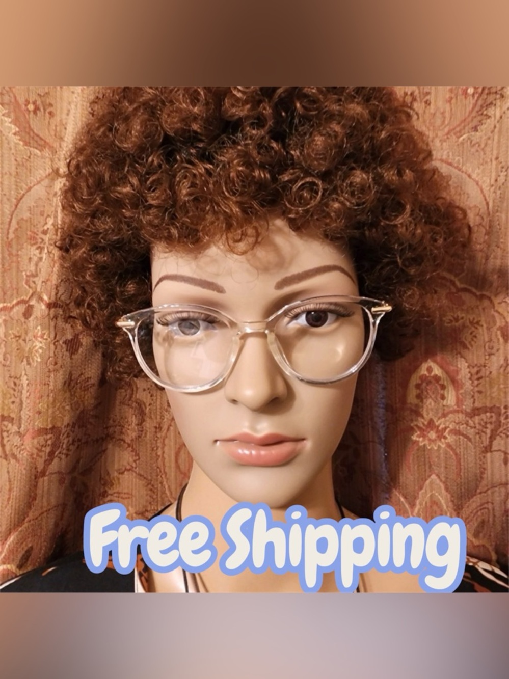 SOJOS Classic Round Blue Light Frame/Anti Blue Light Lens Translucent Frame NWT